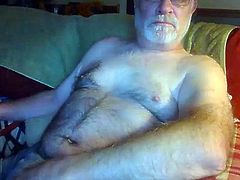 Mature man cumming