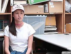 Shoplifter carolina sweets acquire fuck by employees penis