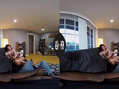 Ryder Skye Cuckholds her Husband in VR