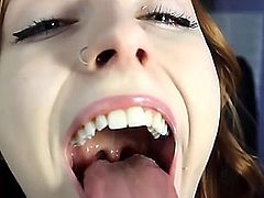 Red head tongue fetish