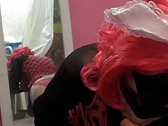 sissy blowjob practice