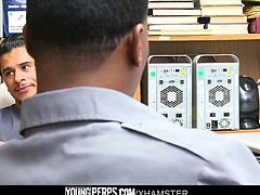 YoungPerps - Security Guard Fucks Armond Rizzo