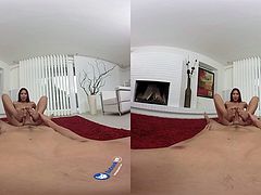 BaDoink VR Hot Foot Job By Sexy Paula Shy VR Porn