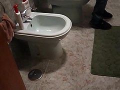 Wife pissing and farting