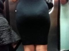 Big ass tight dress 6