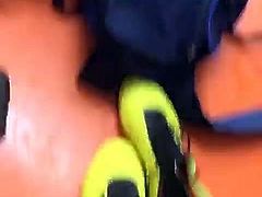 team mate lockerroom caught underwear