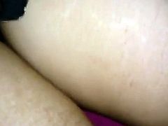 cum on girlfriends pussy while in bed