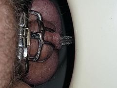 Hairy and caged pee