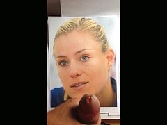 I Cum on German Tennis Superstar Angelique Kerber