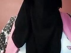 Miel Hijabi  nikab gros terma touching