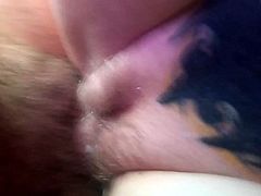 Amateur creampie during pov practice