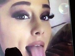 Ariana Grande Cum Tribute 02