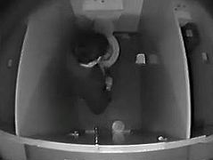 Woman caught masturbating in public restroom