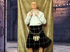 Under the Kilt Striptease