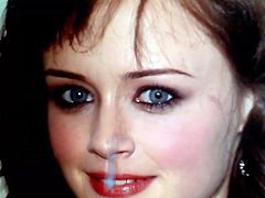 Alexis Bledel cumtribute 3