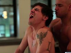 Latin gay anal sex and facial hot porn video