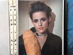 Cum On Kristen Stewart Tribute