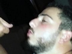 Arab lebanese gay slut face fucked deepthrout