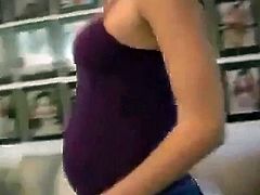 Young wife pregnant