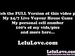 Lelu Love-VLOG: Dressing Room Curly Hair Onesie Butt Flap