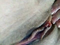 Russian mature close up masturbation