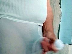 me in white panty hose 4