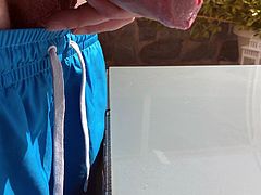 Young cock dripping precum