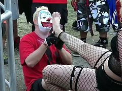 Foot Worshiping by FlipFlop The Clown