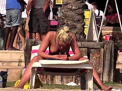 SexyTeens Nude At Beach Spycam HD Beach Voyeur