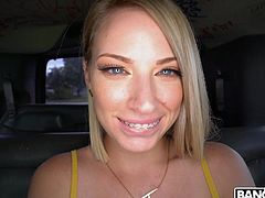There are impregnable, loyal and strict women, but fortunately Asia Riggs is not one of them. I am sure that she would agree to fuck with me even for free. Watch the busty blonde sucking my big hard dick right in the back of my bus.