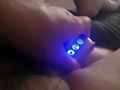 Wife masturbating with vibrator