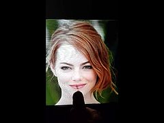 Emma Stone Cum Tribute