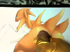 Pokemon Kabutops Cum Tribute