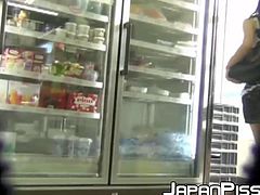 Fetish Asian babes pissing on Japanese hidden camera