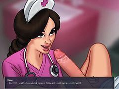 Summertime saga - Episode 10 - Nurse Blowjob
