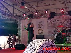 Yelena Vera & Nerea Falco live BDSM show at Festival erotico de Alicante 2016