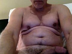 MATURE MEN , MASTURBATION IN SOFA