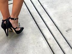 Sexy legs in heels