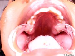 Inside the Mouth of a Hot Ebony Chick (Fetish)