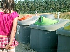 aurelia taking trash out2