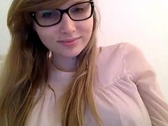 teen blonde Catalina gets nude on webcam-Watch Part 2 at RockSolidSex.com