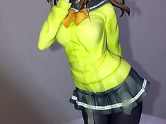 Figure bukkake Hanamaru