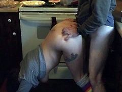 fuck in the kitchen