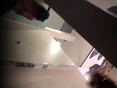 Ultra Hot Brunette in Dressing Room-Spy Cam Clip