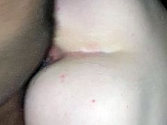 Wet pussy smacking (her first black man!!)
