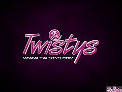 Twistys - Katie Jordan starring at Stairway Play