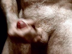 Jerking a moaning groaning load of cum