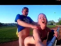 Public Sex on the Baseball Court