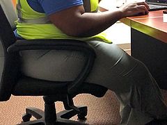 Phat Thick BBW worker thinks she got my full attention