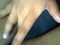 Wife fingering while away from home